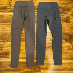 2 ETHOS leggings with pockets size XS
